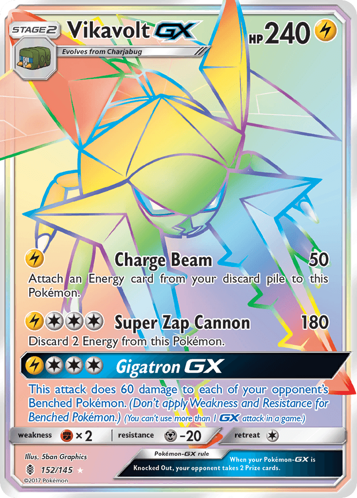Vikavolt GX, carta 152 de Guardians Rising