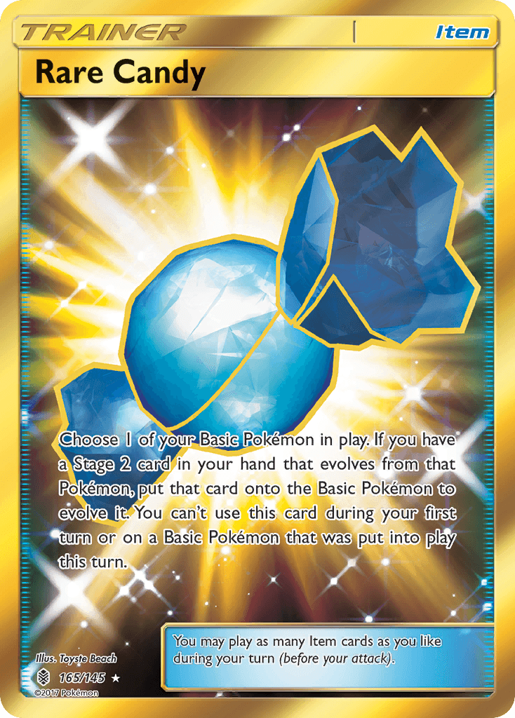 Rare Candy, carta 165 de Guardians Rising