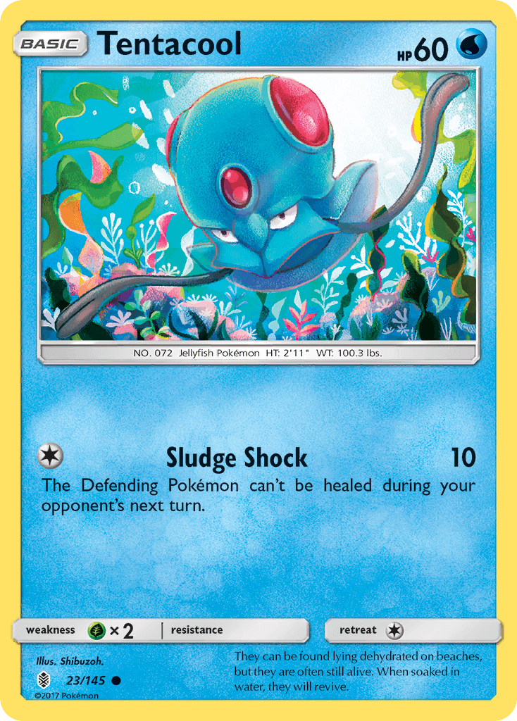 Tentacool, carta 23 de Guardians Rising