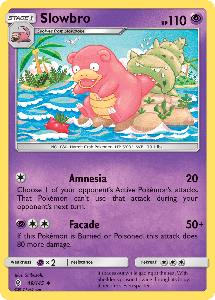 Slowbro, carta 49 de Guardians Rising