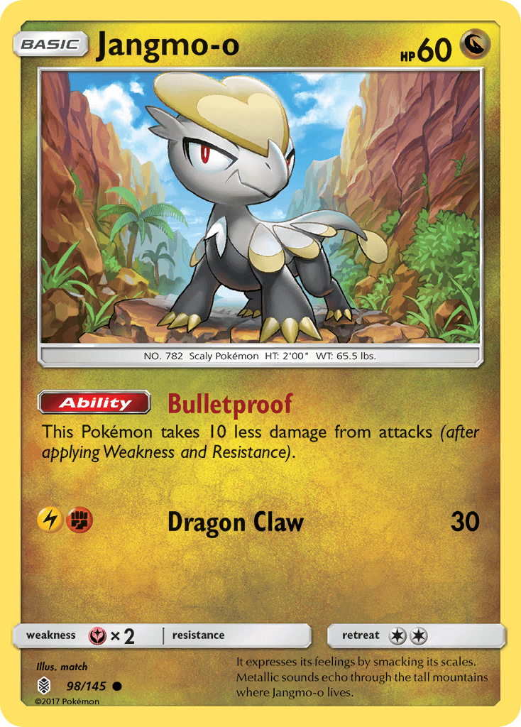 Jangmo-o, carta 98 de Guardians Rising