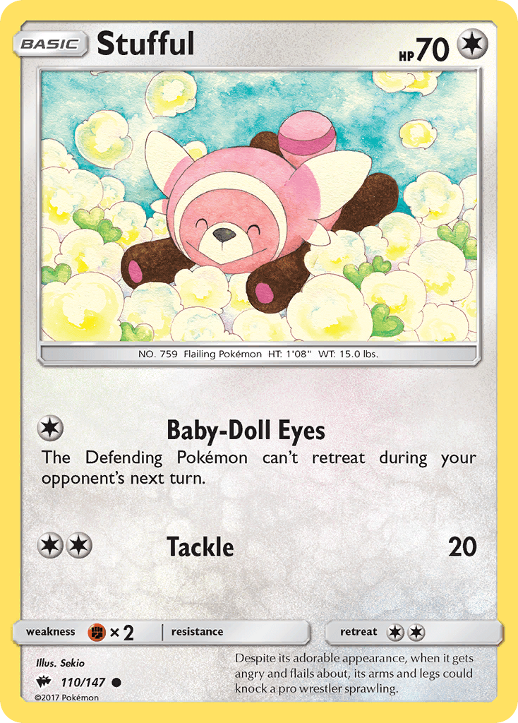 Stufful, carta 110 de Burning Shadows