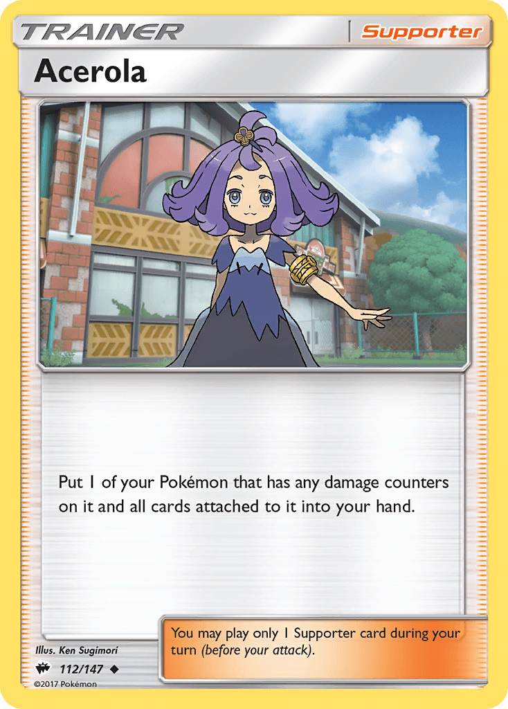 Acerola, carta 112 de Burning Shadows