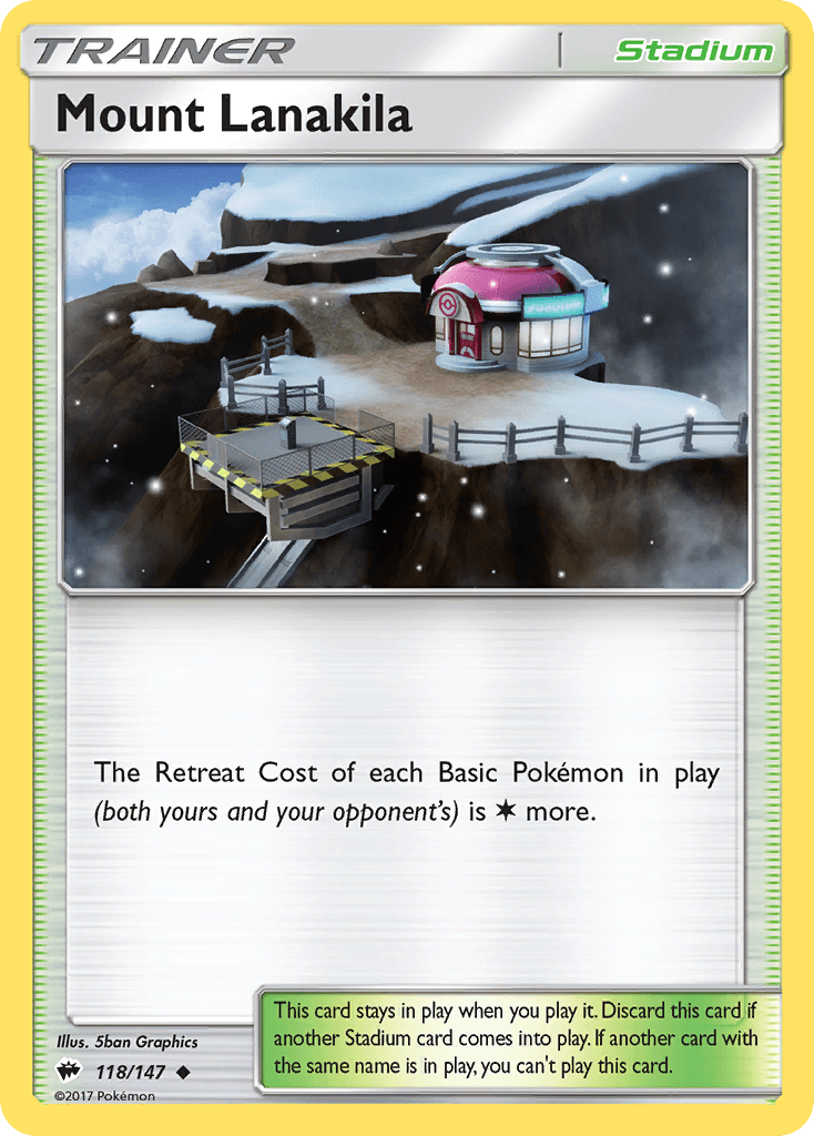 Mount Lanakila, carta 118 de Burning Shadows