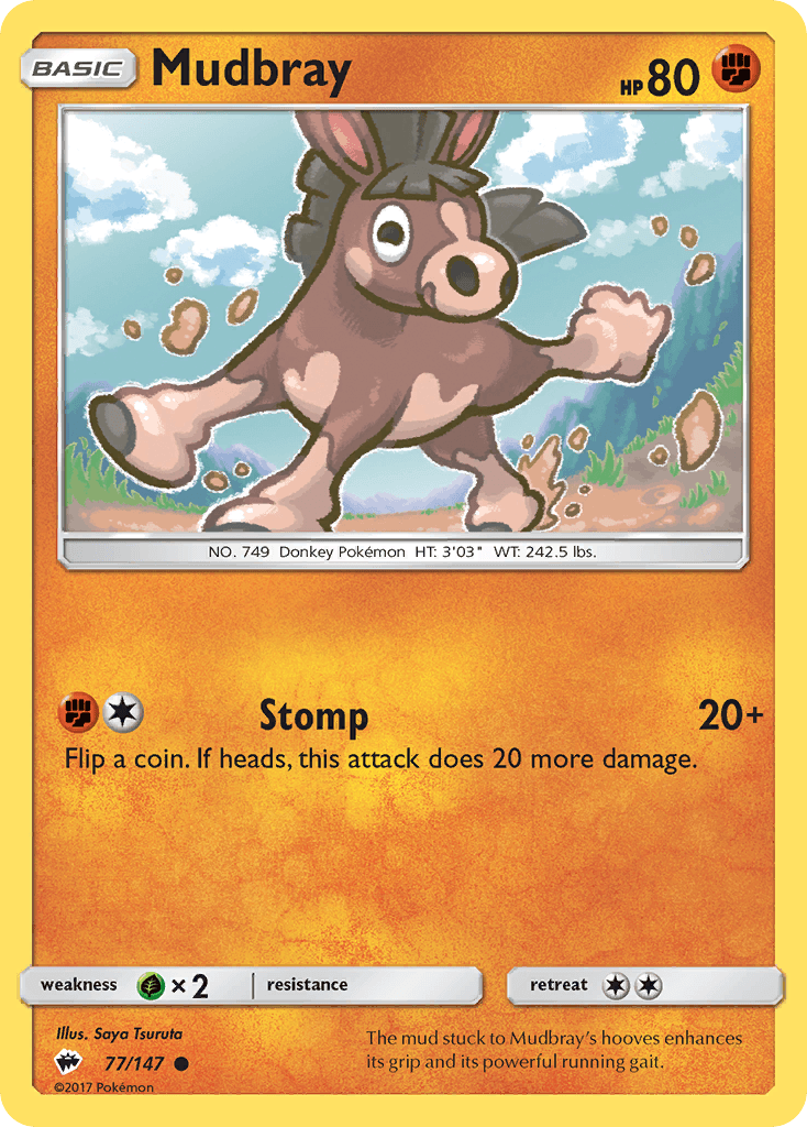 Mudbray, carta 77 de Burning Shadows