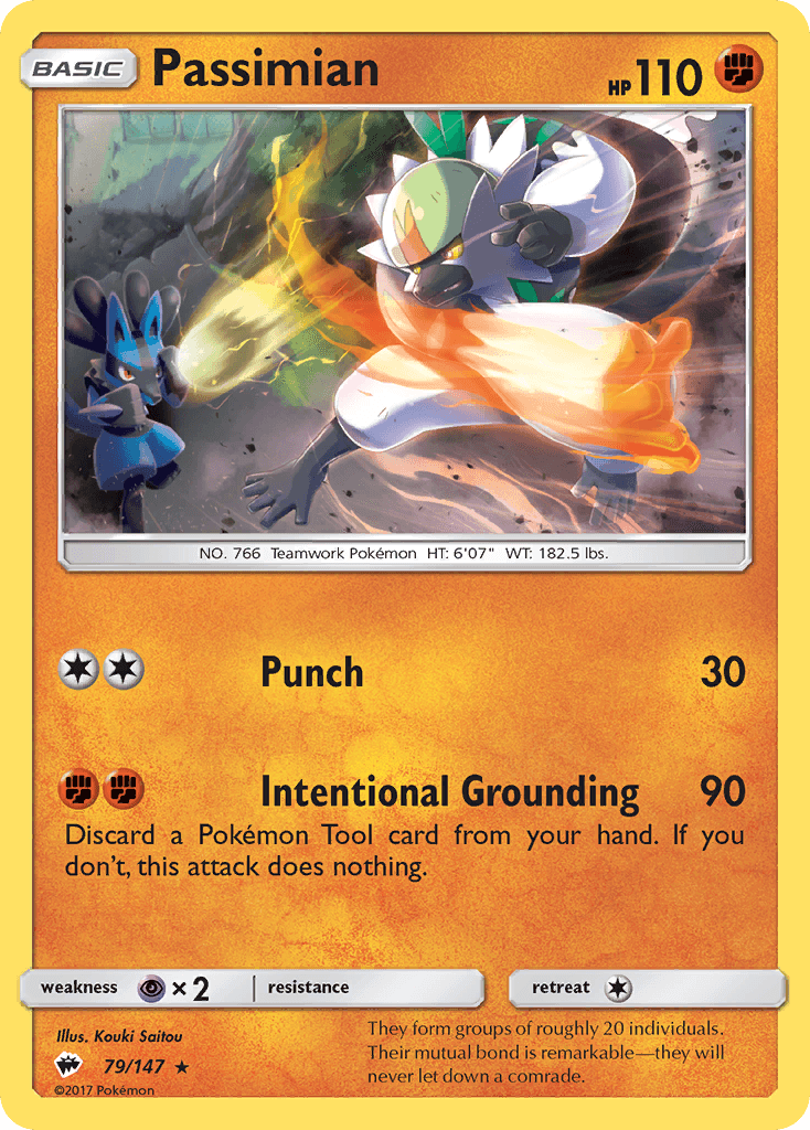 Passimian, carta 79 de Burning Shadows