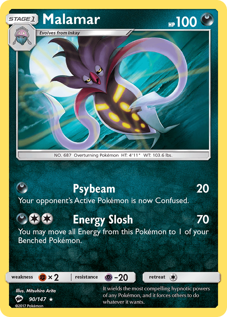 Malamar, carta 90 de Burning Shadows