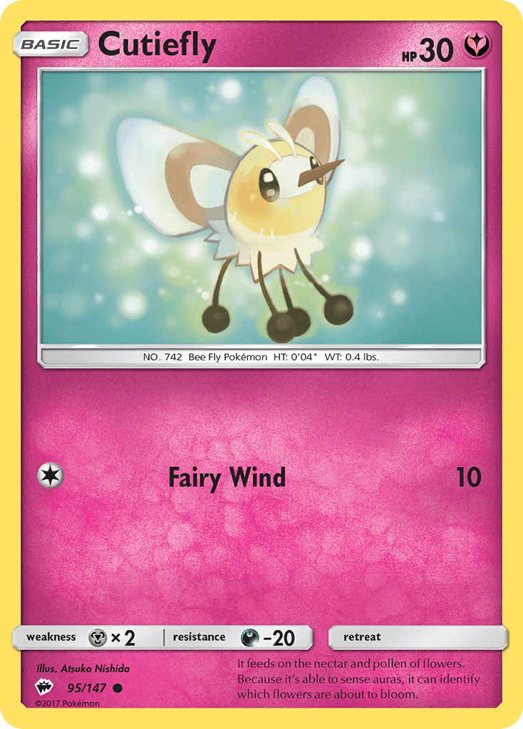 Cutiefly, carta 95 de Burning Shadows