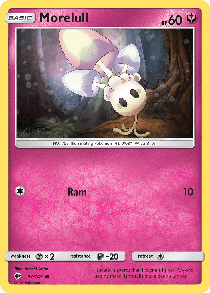 Morelull, carta 97 de Burning Shadows