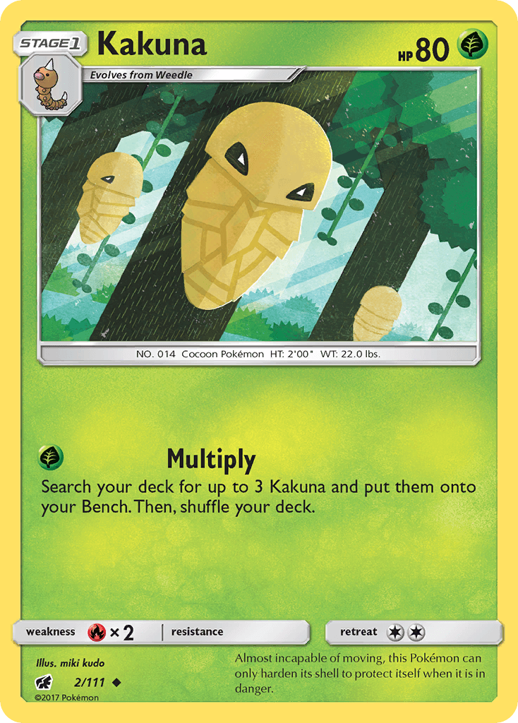 Kakuna, carta 2 de Crimson Invasion