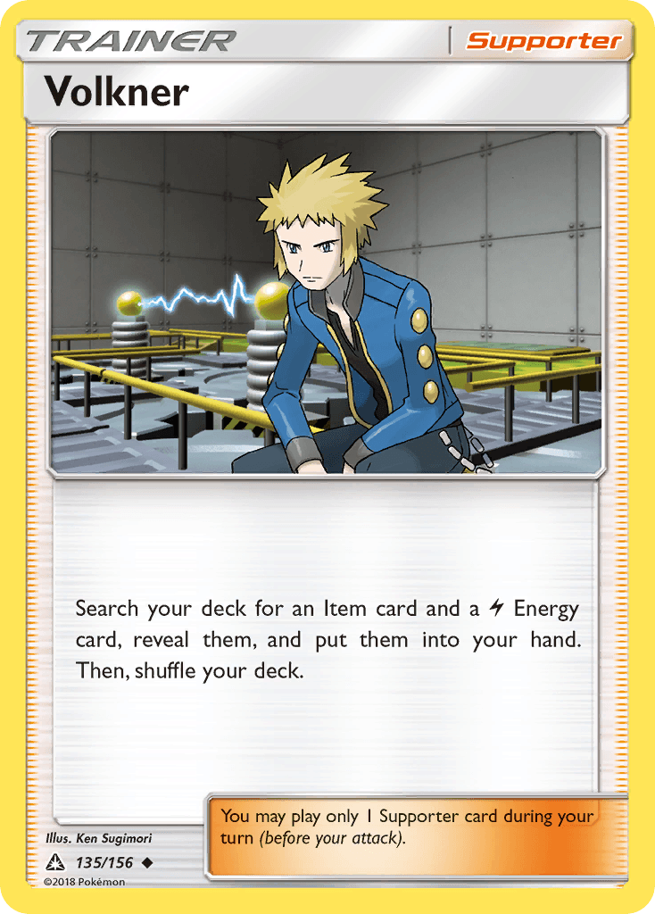 Volkner, carta 135 de Ultra Prism