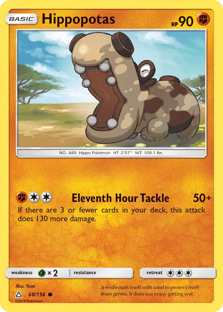Hippopotas, carta 68 de Ultra Prism