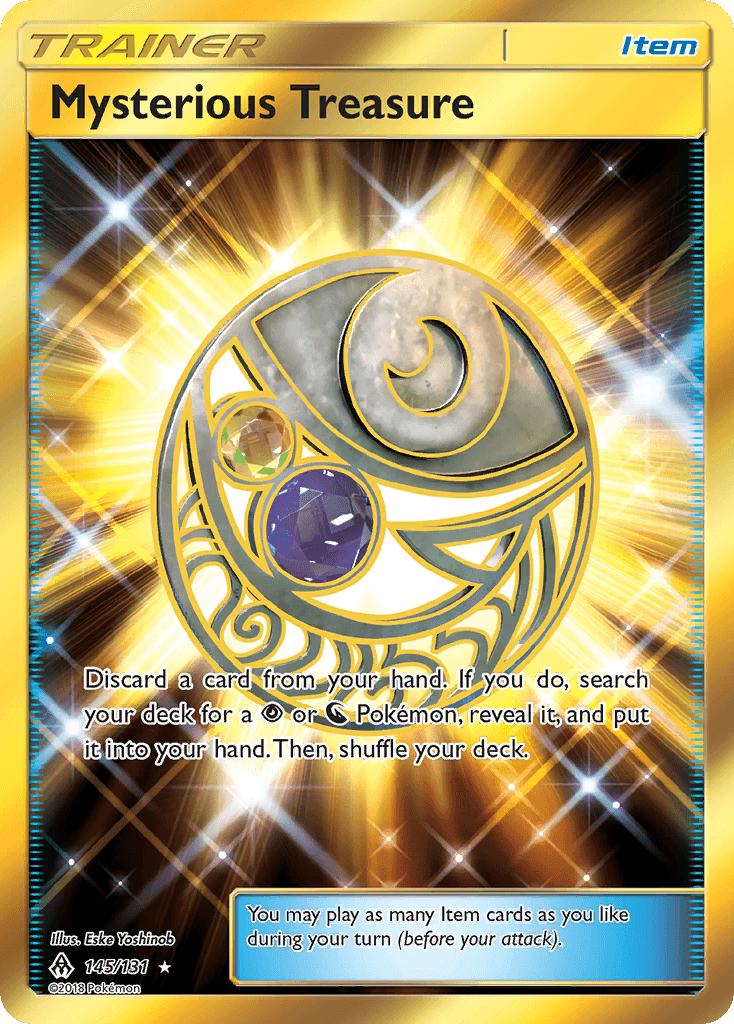 Mysterious Treasure, carta 145 de Forbidden Light