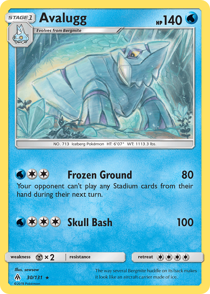 Avalugg, carta 30 de Forbidden Light