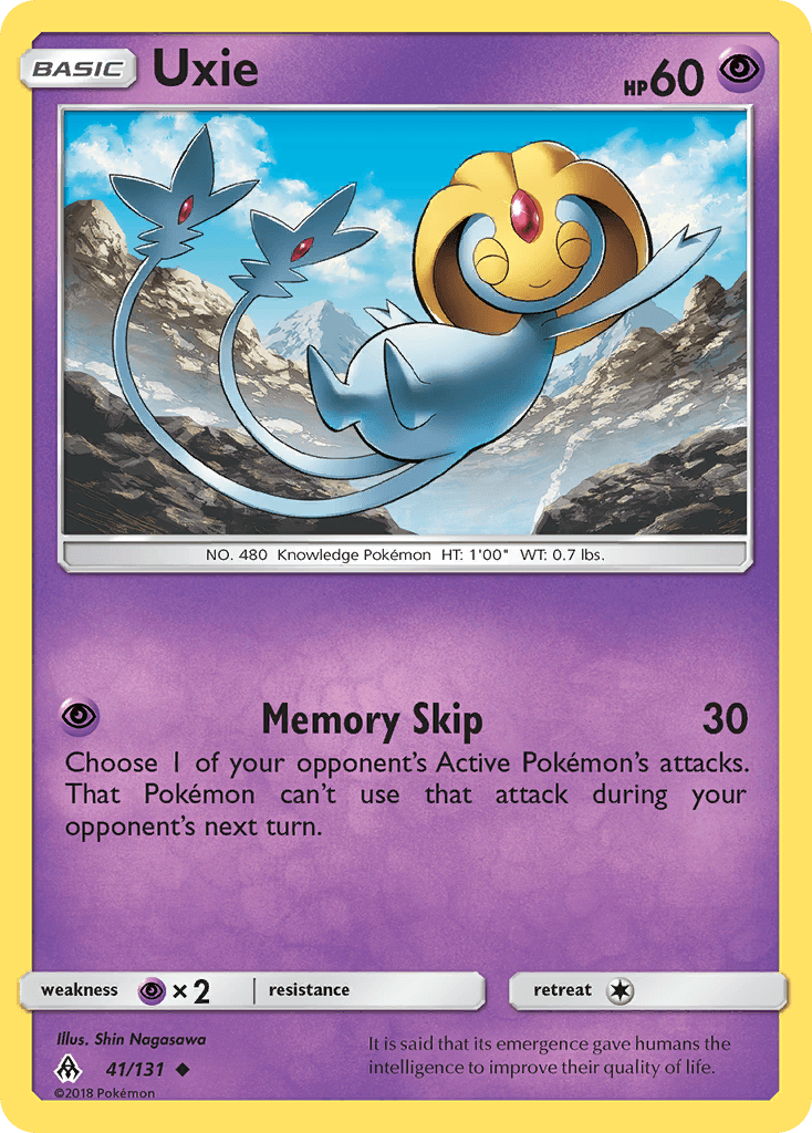 Uxie, carta 41 de Forbidden Light