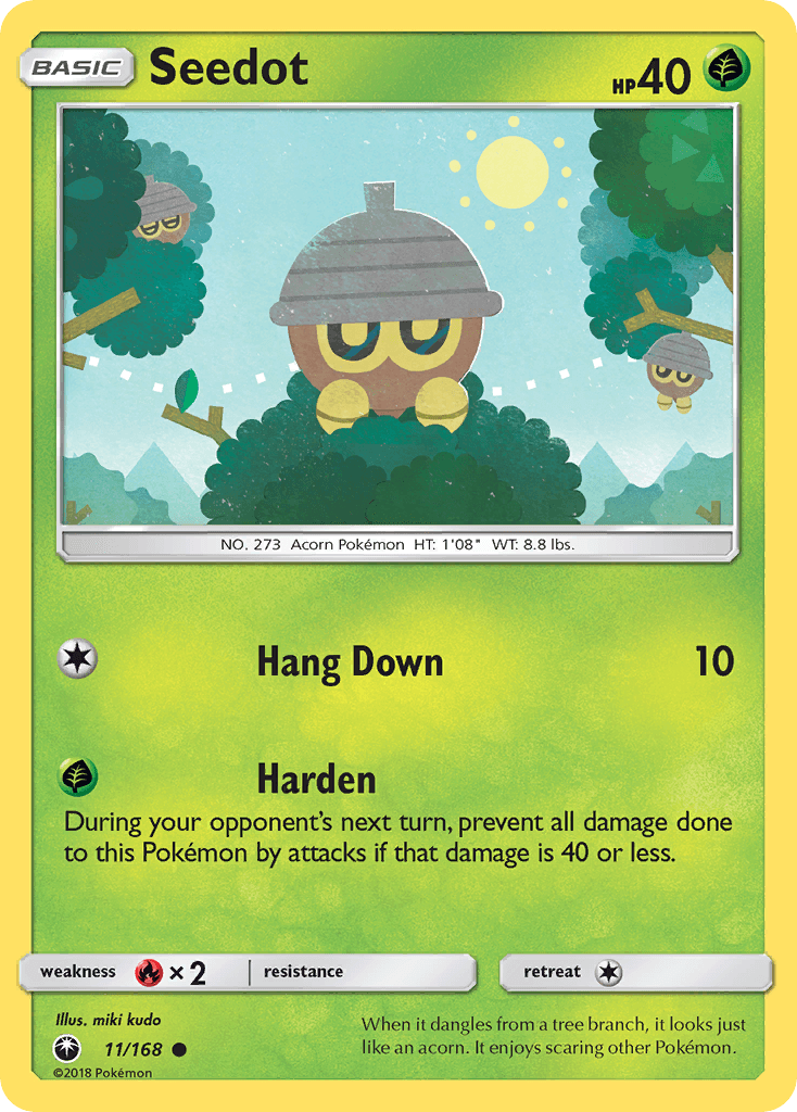 Seedot, carta 11 de Celestial Storm