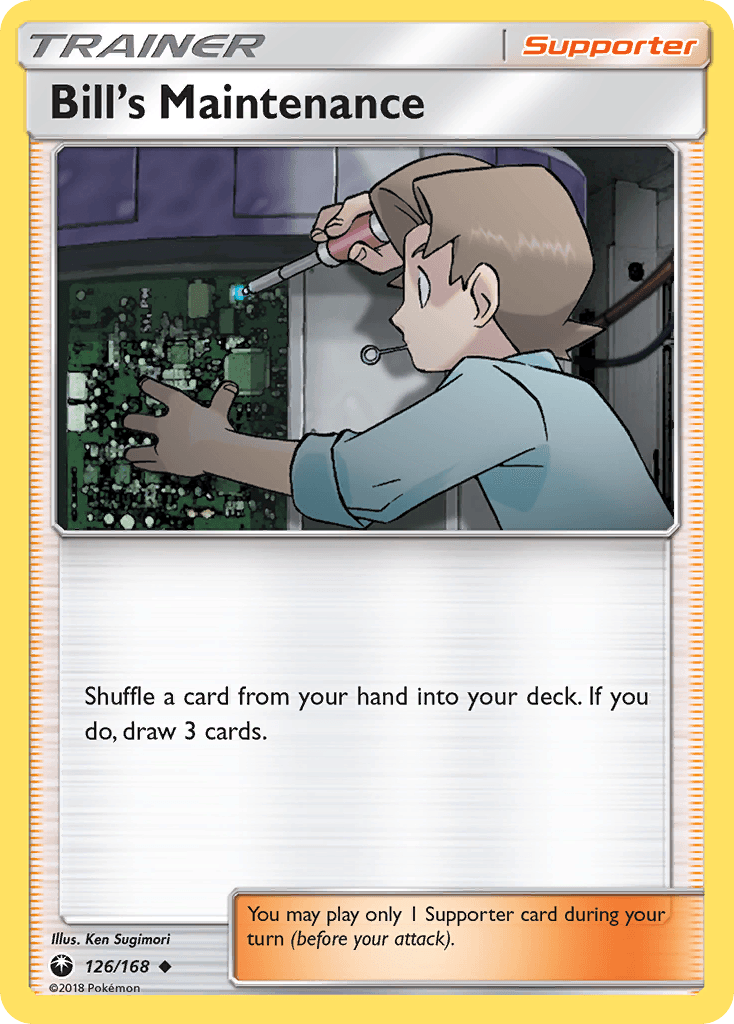 Bill’s Maintenance, carta 126 de Celestial Storm