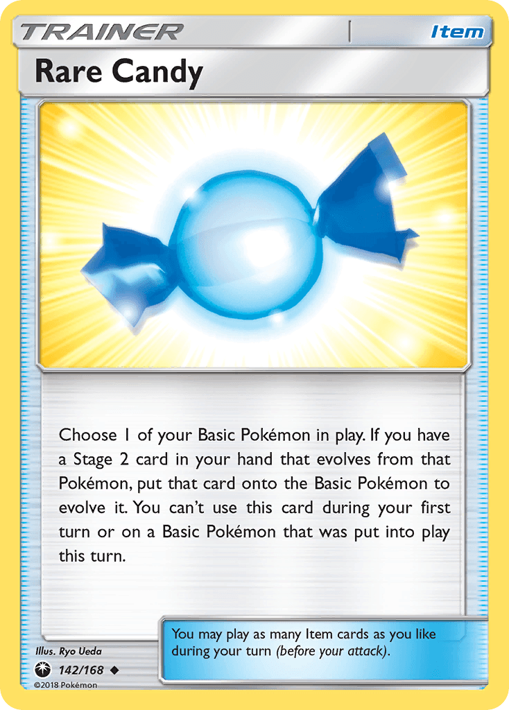 Rare Candy, carta 142 de Celestial Storm