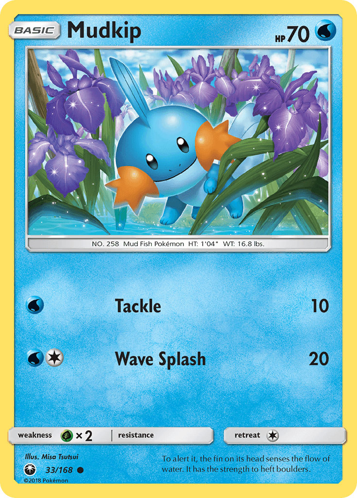 Mudkip, carta 33 de Celestial Storm