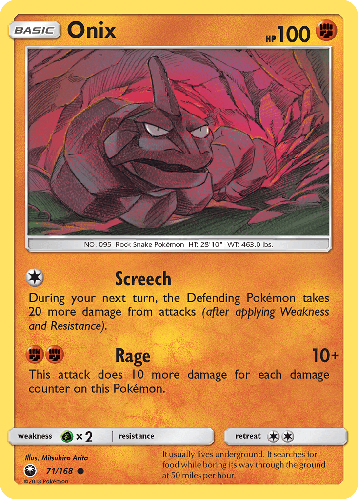 Onix, carta 71 de Celestial Storm
