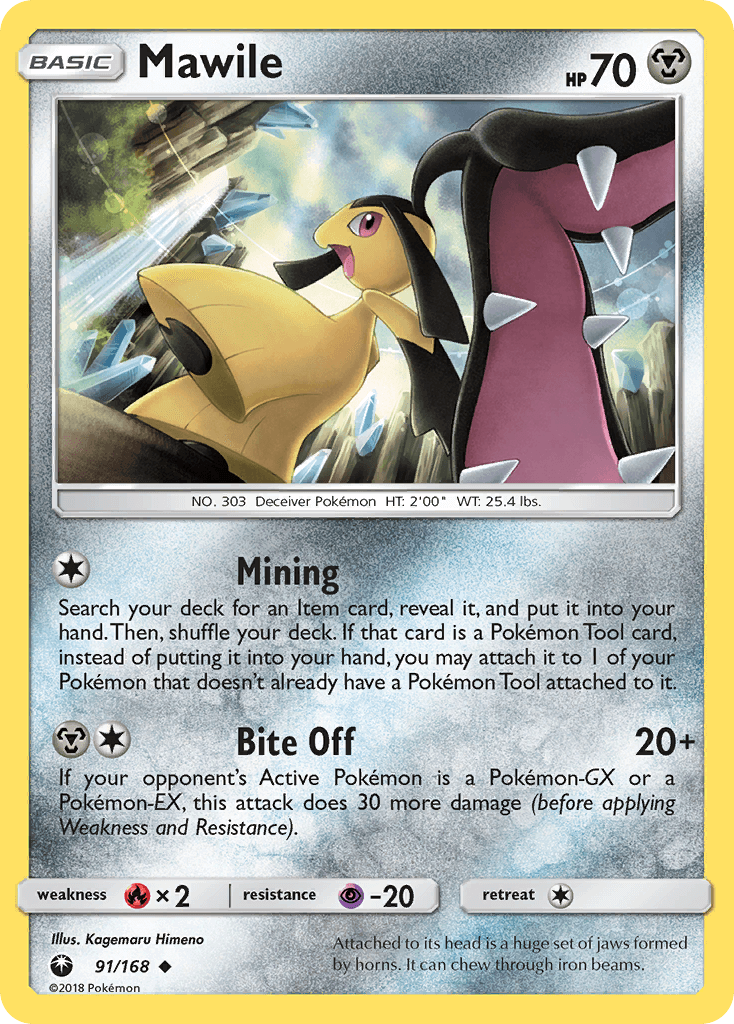 Mawile, carta 91 de Celestial Storm