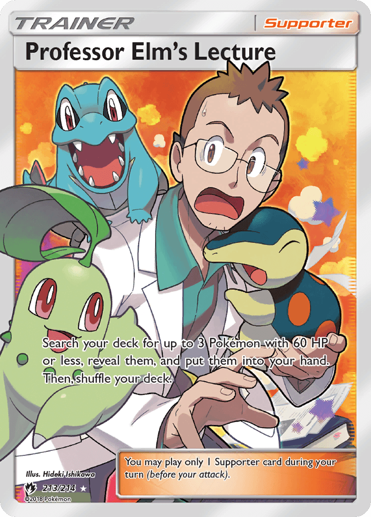 Professor Elm’s Lecture, carta 213 de Lost Thunder