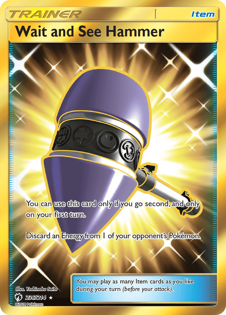 Wait and See Hammer, carta 236 de Lost Thunder