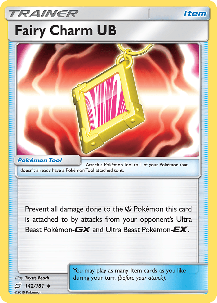 Fairy Charm UB, carta 142 de Team Up