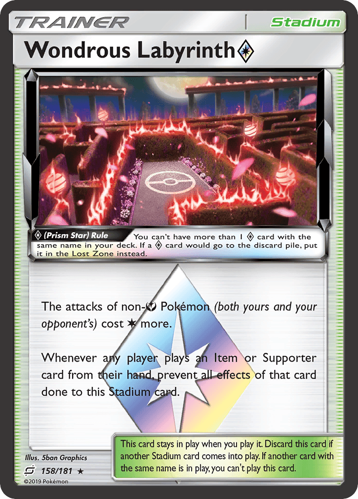 Wondrous Labyrinth ◇, carta 158 de Team Up