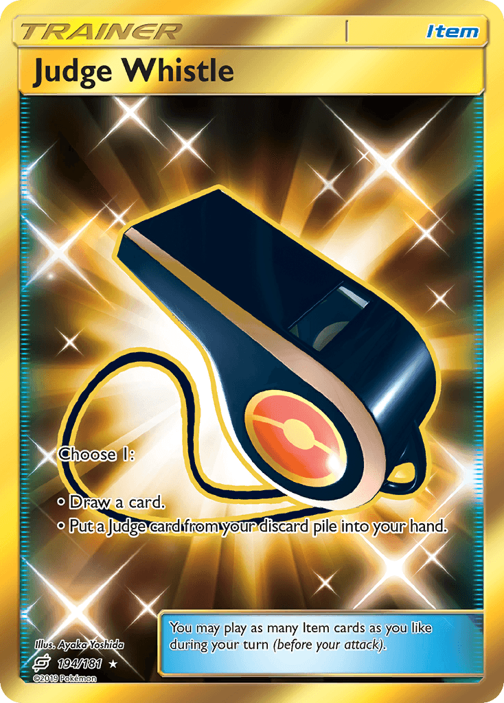 Judge Whistle, carta 194 de Team Up