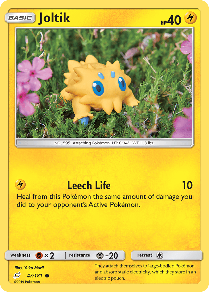 Joltik, carta 47 de Team Up