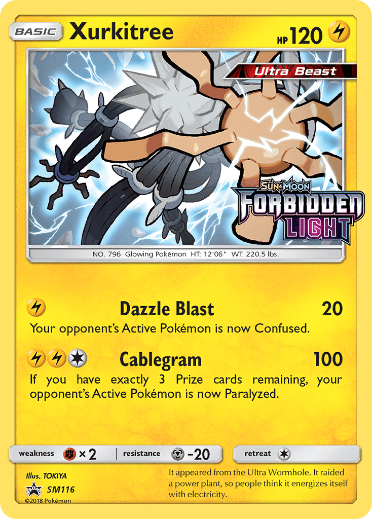 Xurkitree, carta SM116 de SM Black Star Promos