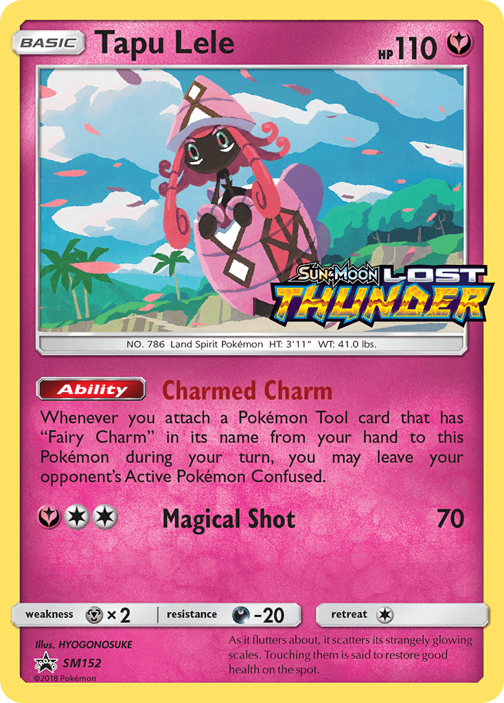 Tapu Lele, carta SM152 de SM Black Star Promos