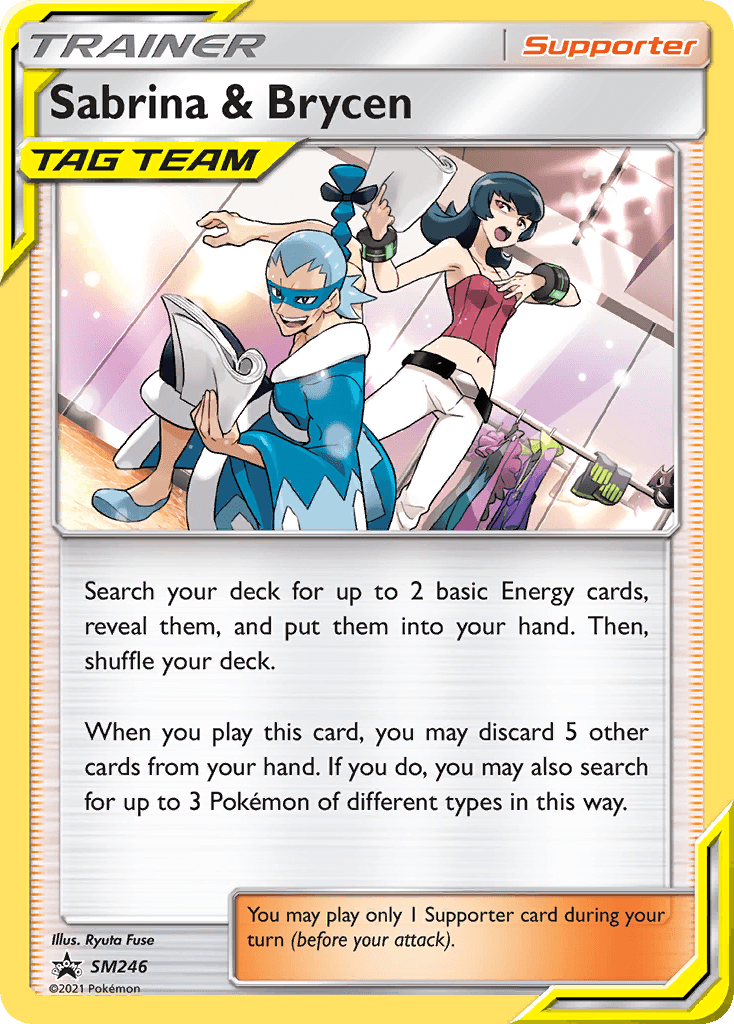 Sabrina & Brycen, carta SM246 de SM Black Star Promos