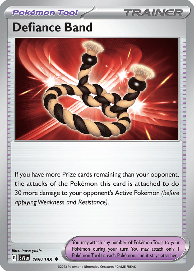 Defiance Band, carta 169 de Scarlet & Violet