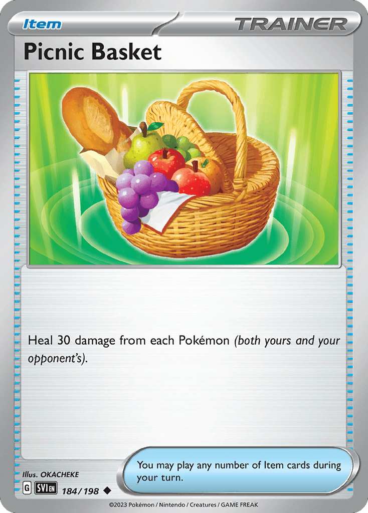 Picnic Basket, carta 184 de Scarlet & Violet