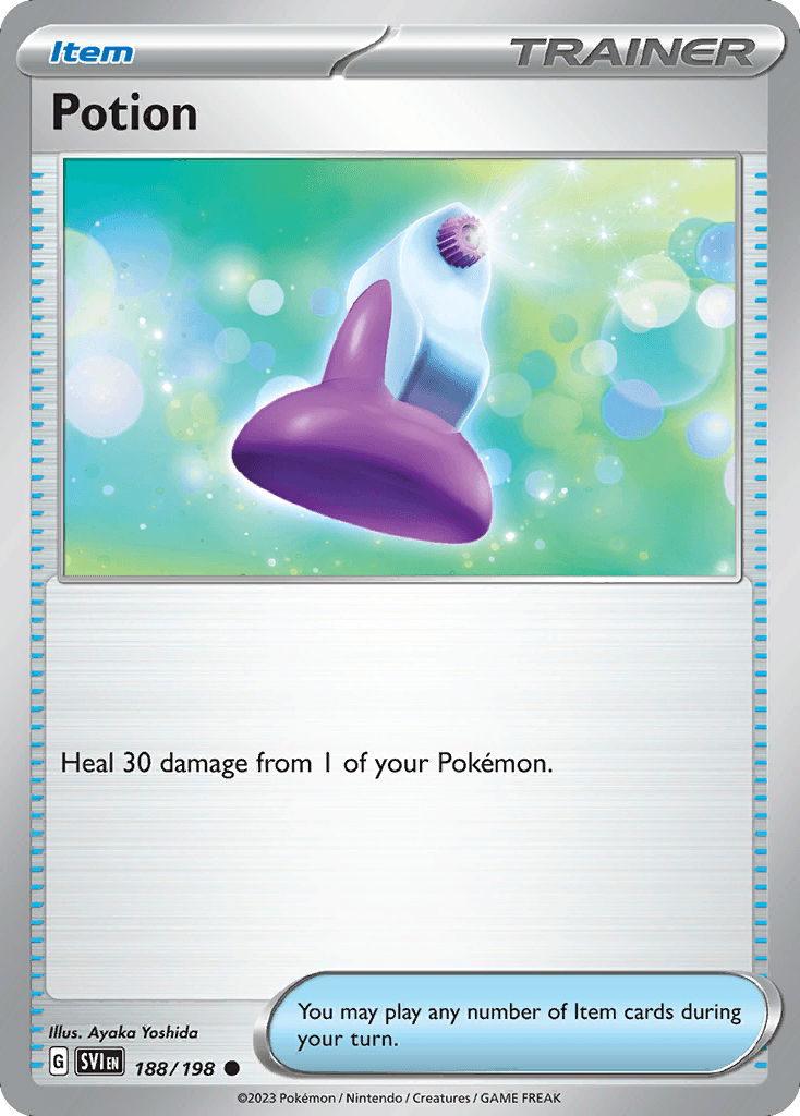 Potion, carta 188 de Scarlet & Violet