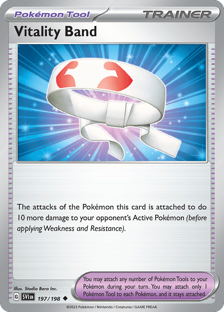 Vitality Band, carta 197 de Scarlet & Violet