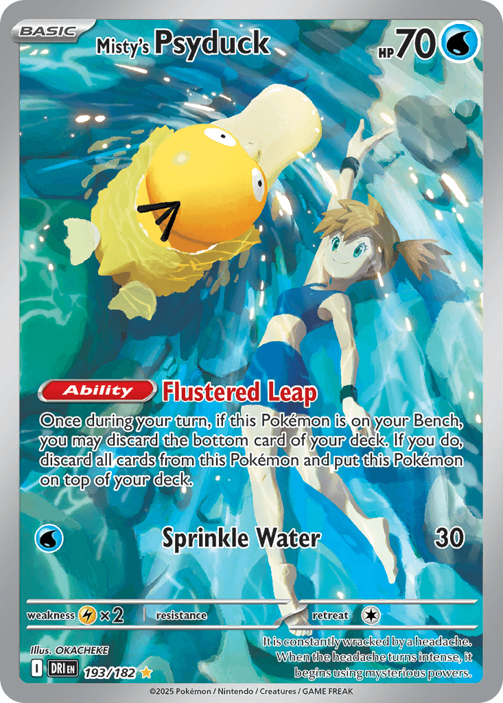 Misty's Psyduck, carta 193 de Destined Rivals