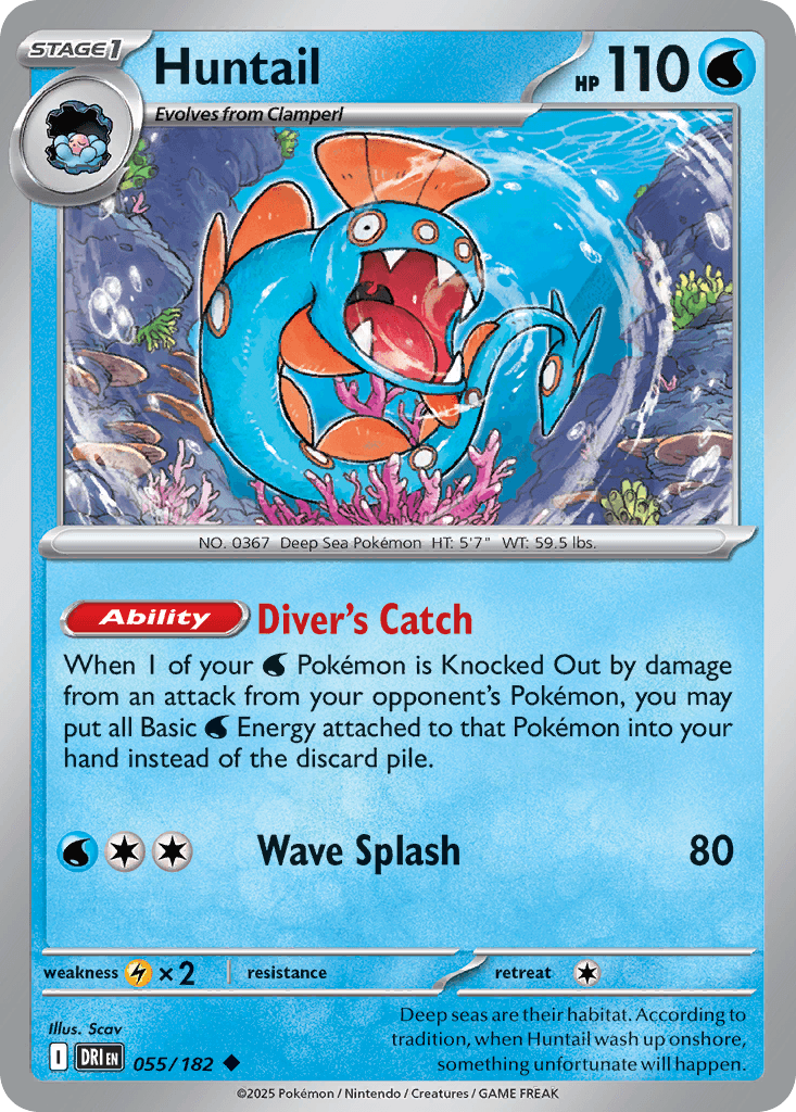 Huntail, carta 055 de Destined Rivals