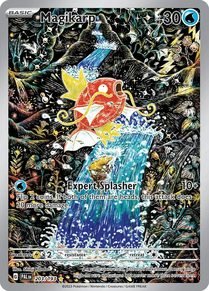 Magikarp, carta 203 de Paldea Evolved