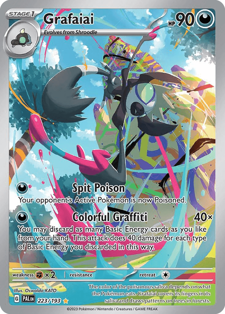 Grafaiai, carta 223 de Paldea Evolved