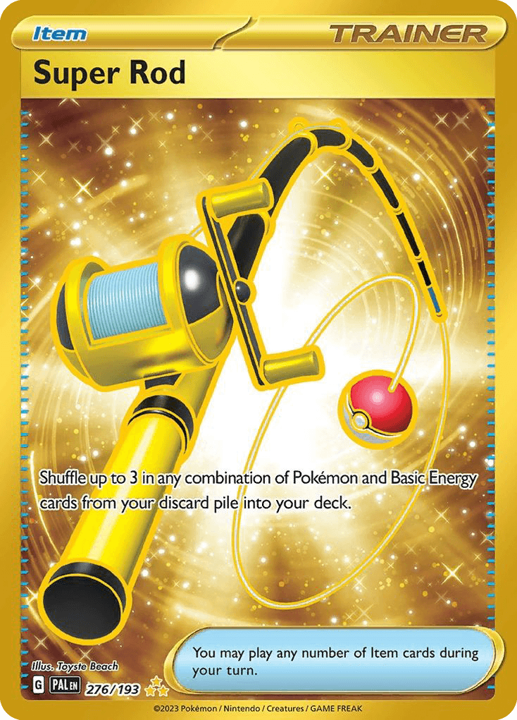 Super Rod, carta 276 de Paldea Evolved
