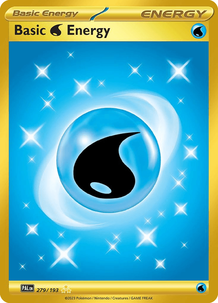 Basic Water Energy, carta 279 de Paldea Evolved