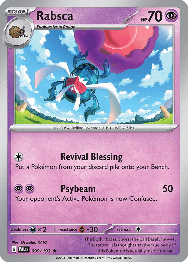 Rabsca, carta 099 de Paldea Evolved