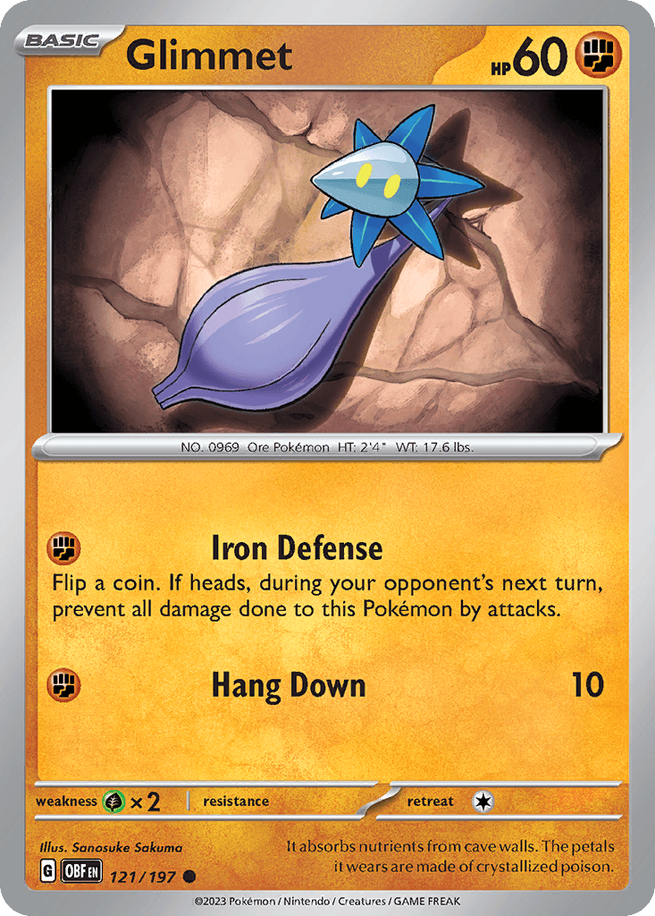 Glimmet, carta 121 de Obsidian Flames