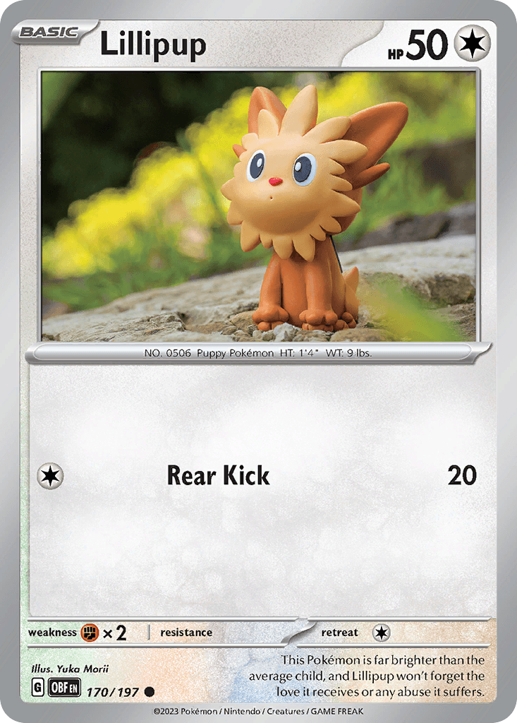 Lillipup, carta 170 de Obsidian Flames