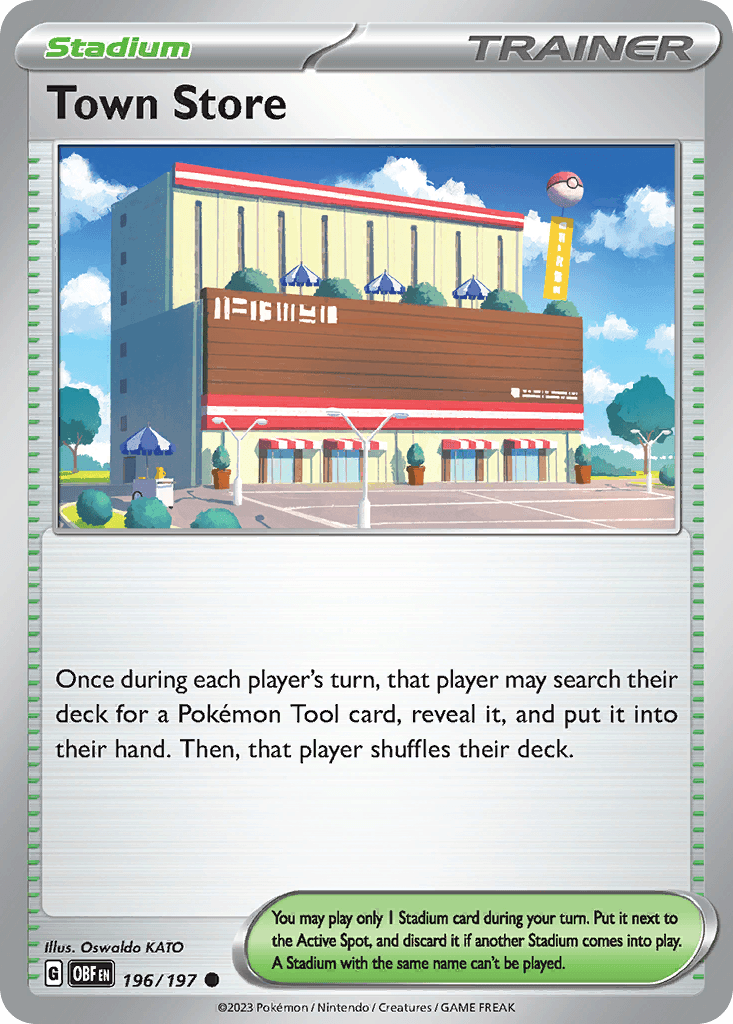 Town Store, carta 196 de Obsidian Flames