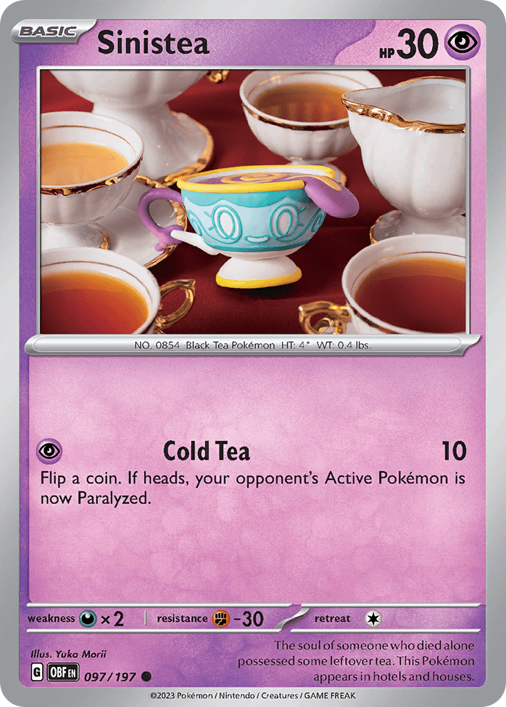 Sinistea, carta 097 de Obsidian Flames