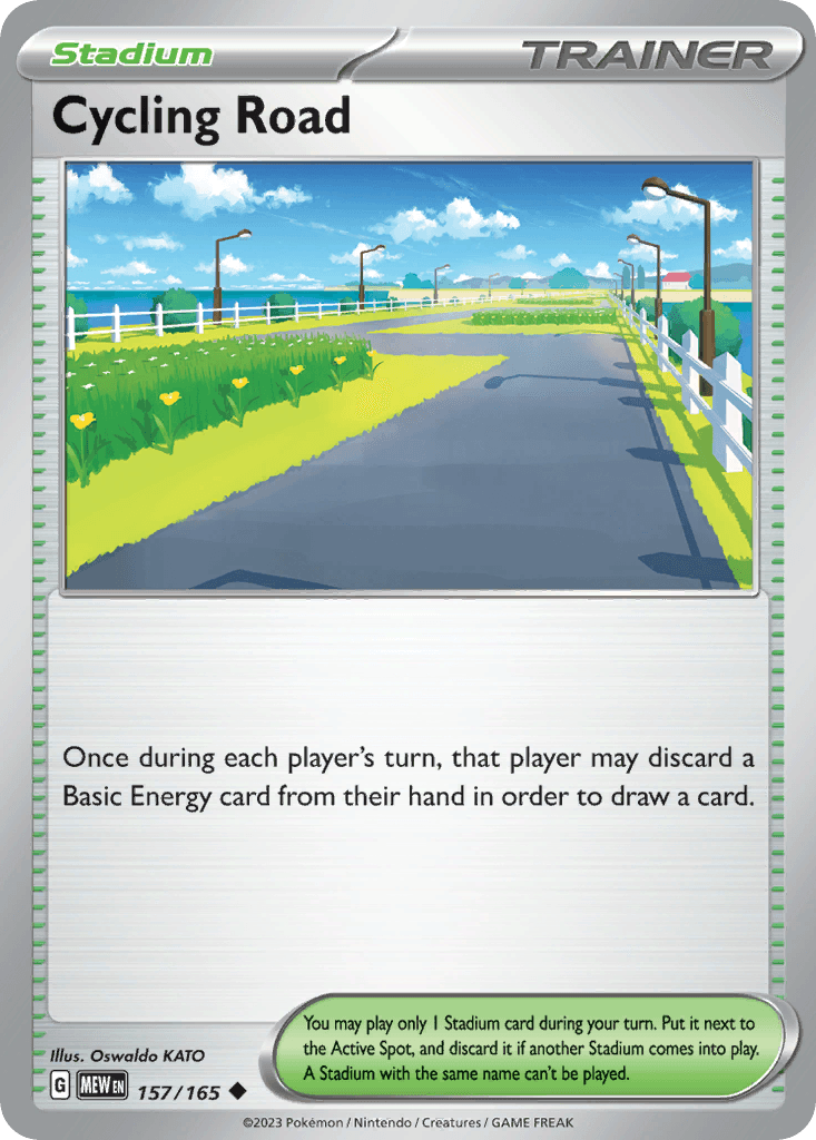 Cycling Road, carta 157 de 151